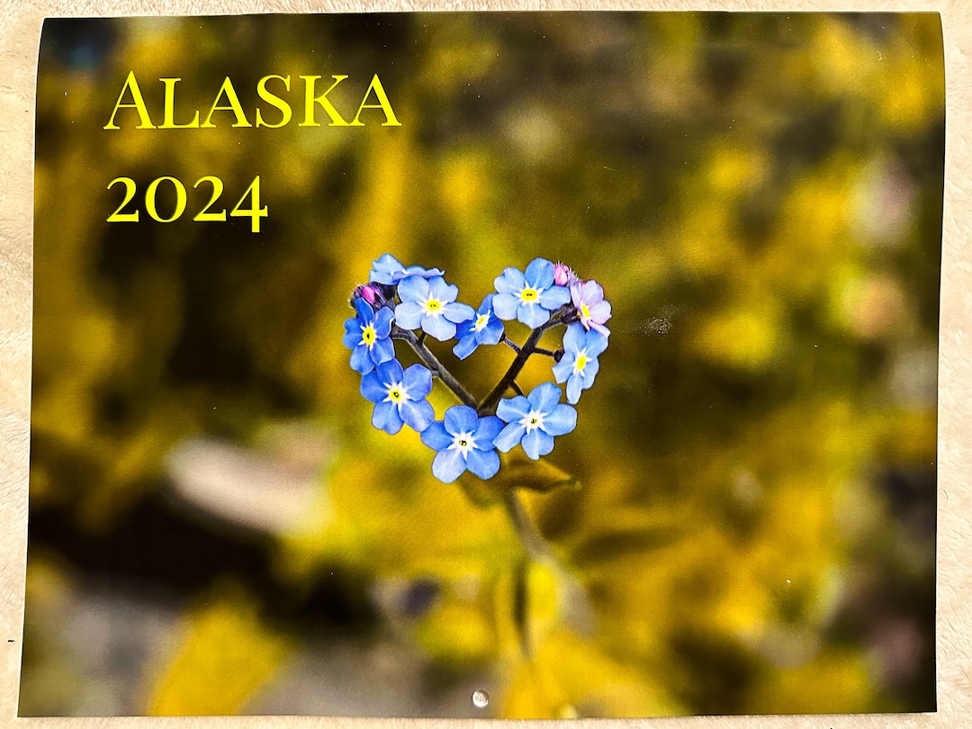 2025 Alaska Calendar Etsy