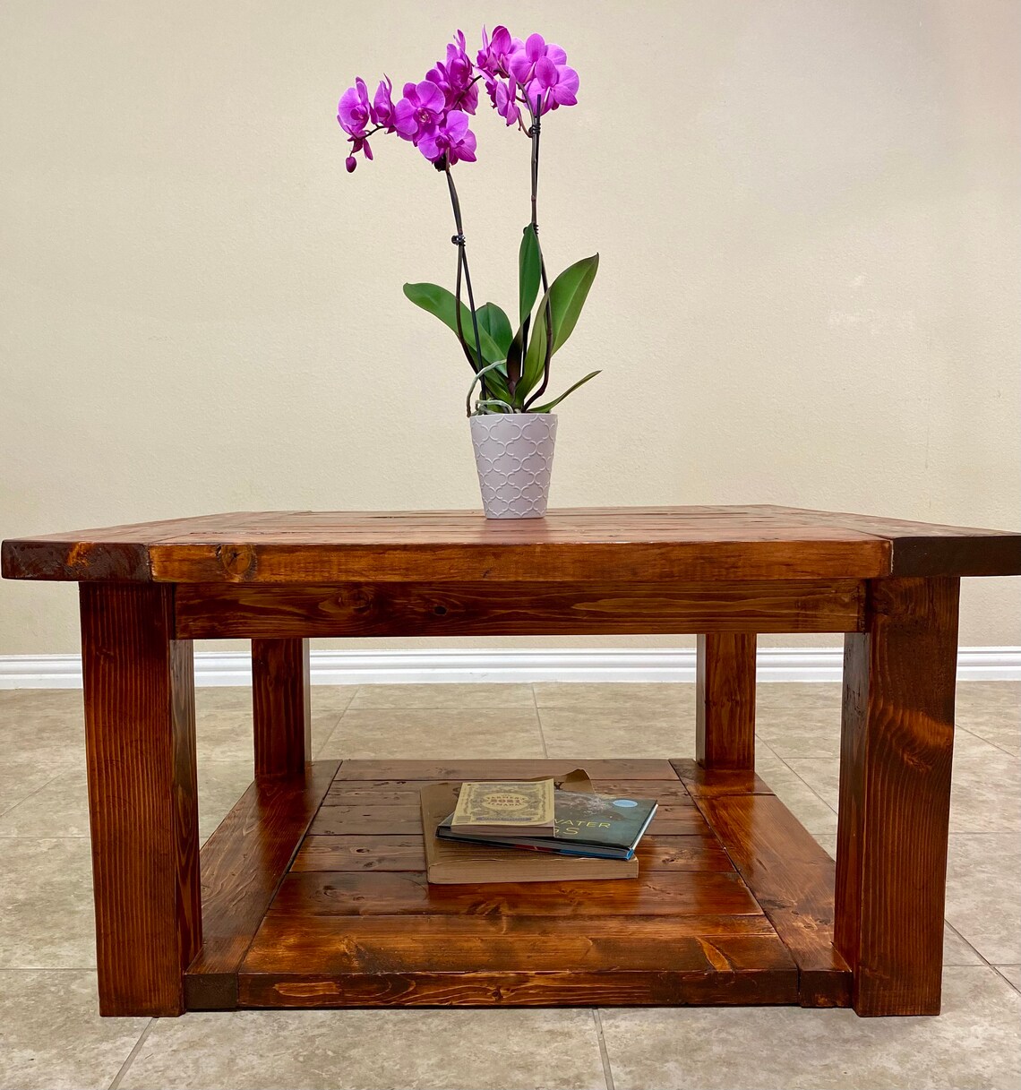 Farmhouse Coffee Table Etsy