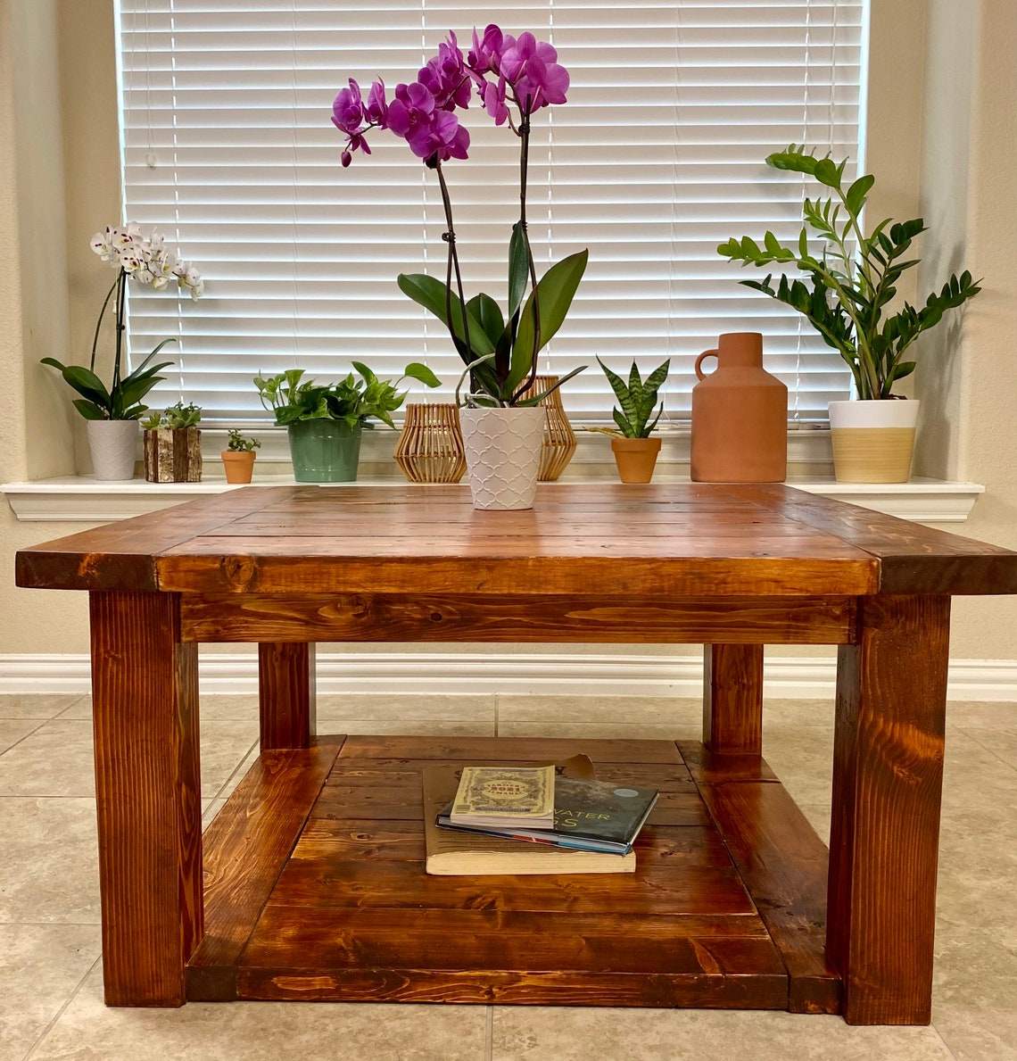 Farmhouse Coffee Table Etsy