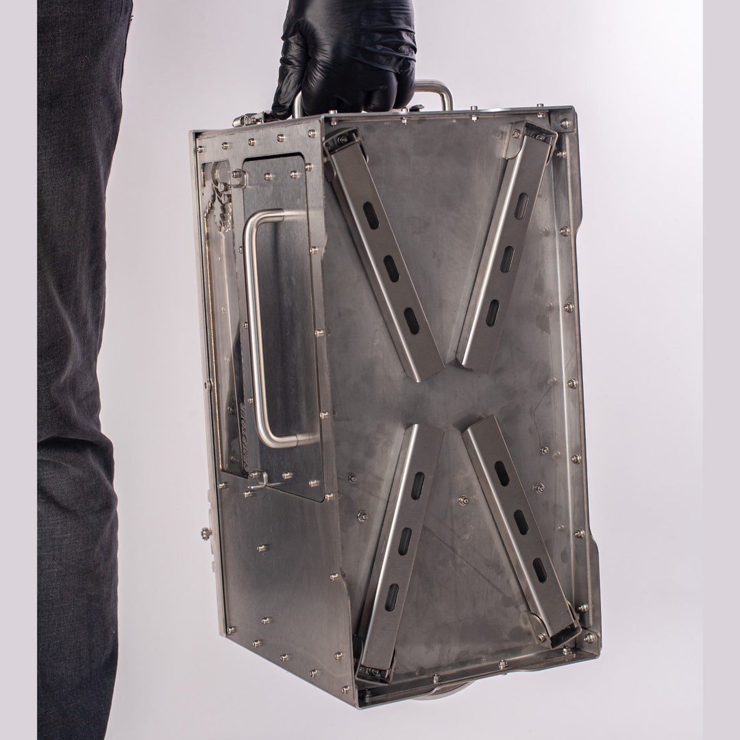 Folding Pellet Stove for Camping Portable Pellet Stove Etsy