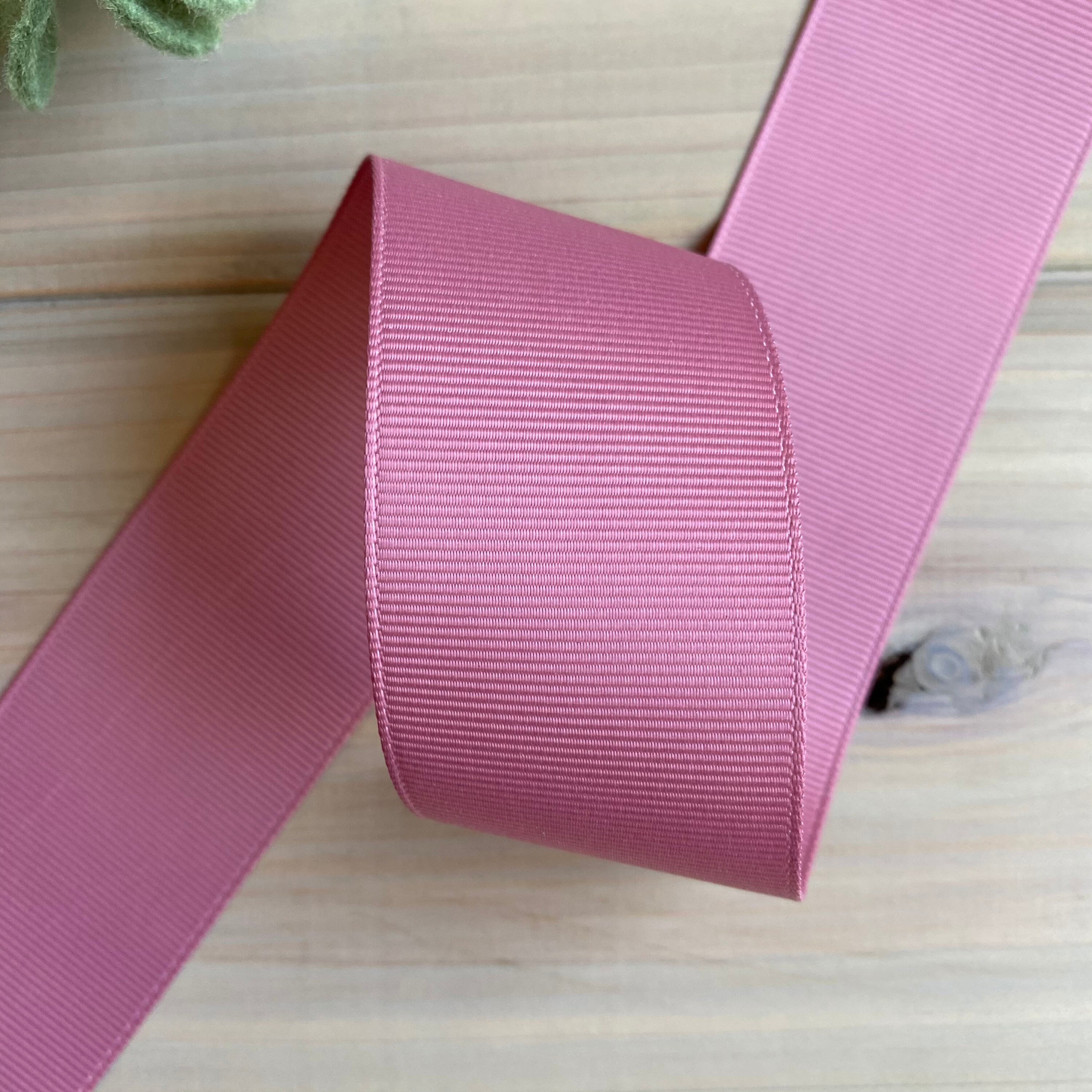 Ribbon - Dupioni Supreme Wired Edge, Shocking Pink, 1-1/2 Inch, 10