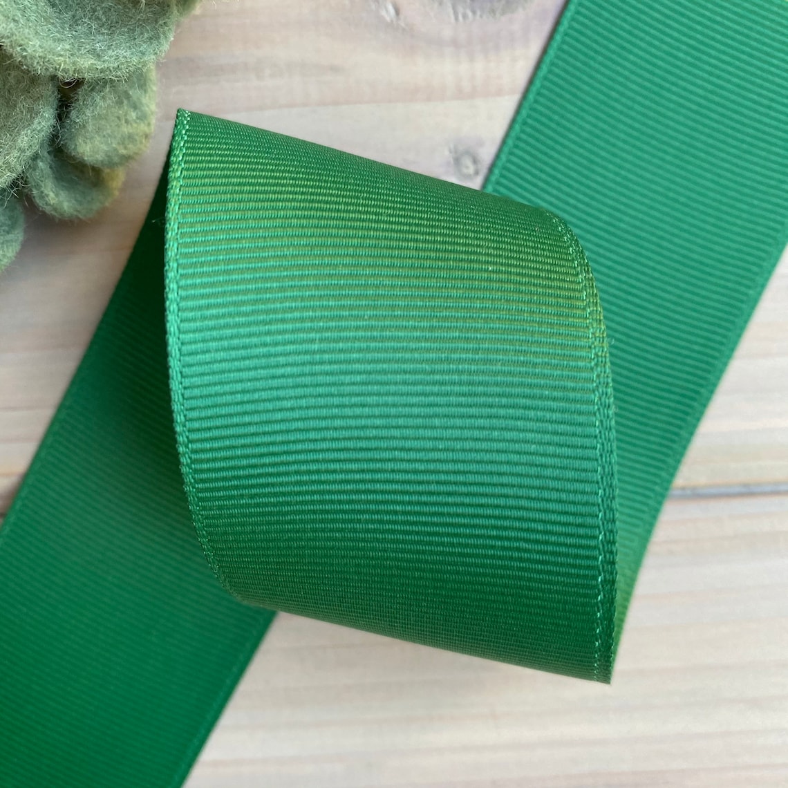 Forest Green Grosgrain Ribbon 2.25 1.53/8 Ribbon Hair Etsy