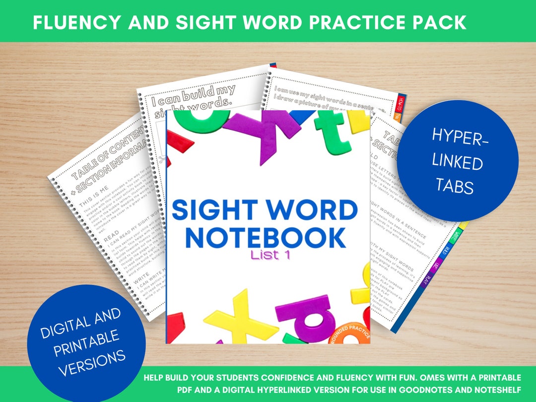 Unlock the Power of Sight Words - Inspire Fluency, Confidence, and Joy