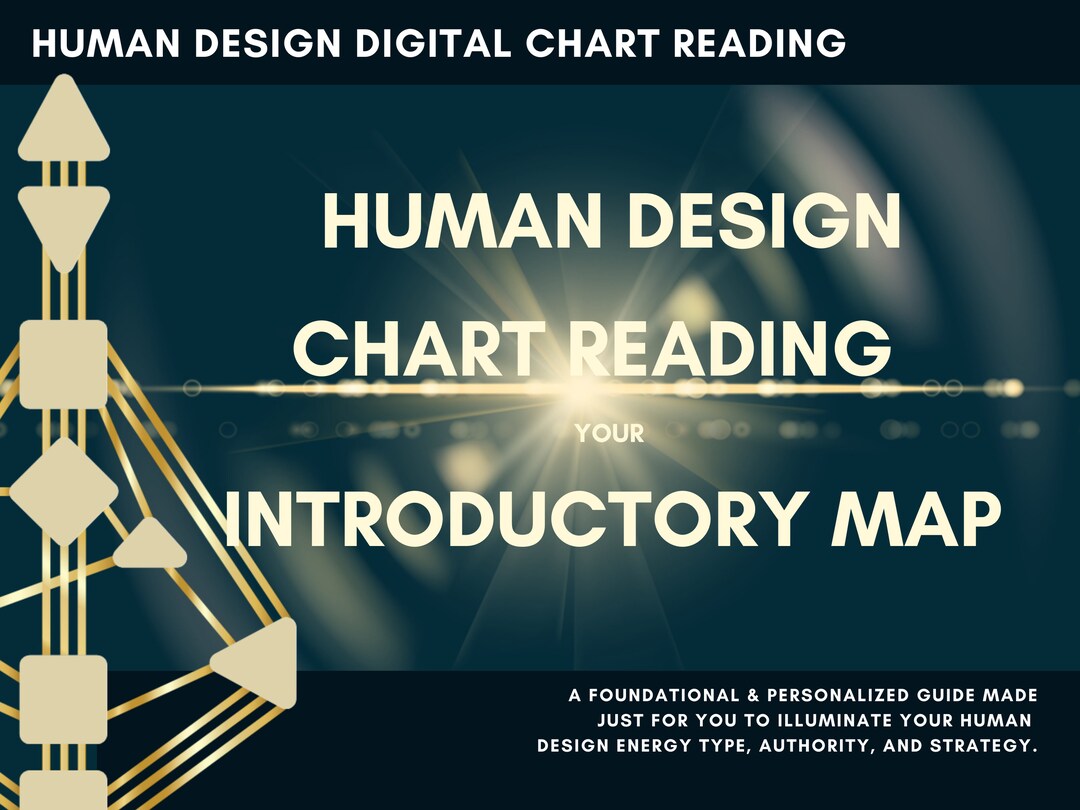 HUMAN DESIGN Chart Reading Map - an Introduction - Etsy