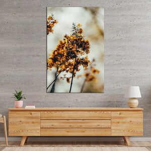 Dried Flower Autumn Portrait Wall Print Canvas print Canvas art Interior Design
