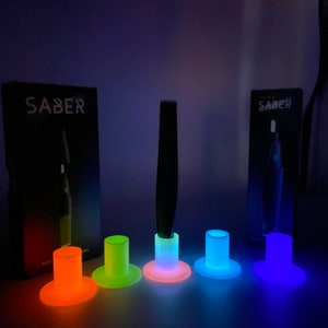 UV Glow Focus V Saber Stand/Mobile Tool Cap Stand &  Holder -Fits In Focus V Backpack -Best Mobile Saber Travel Accessory-