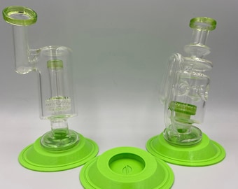 Puffco Glass Stand For Heavy Weight Glass Attachments (For Ryan Fitt V1, V2 & Custom Puffco Glass)