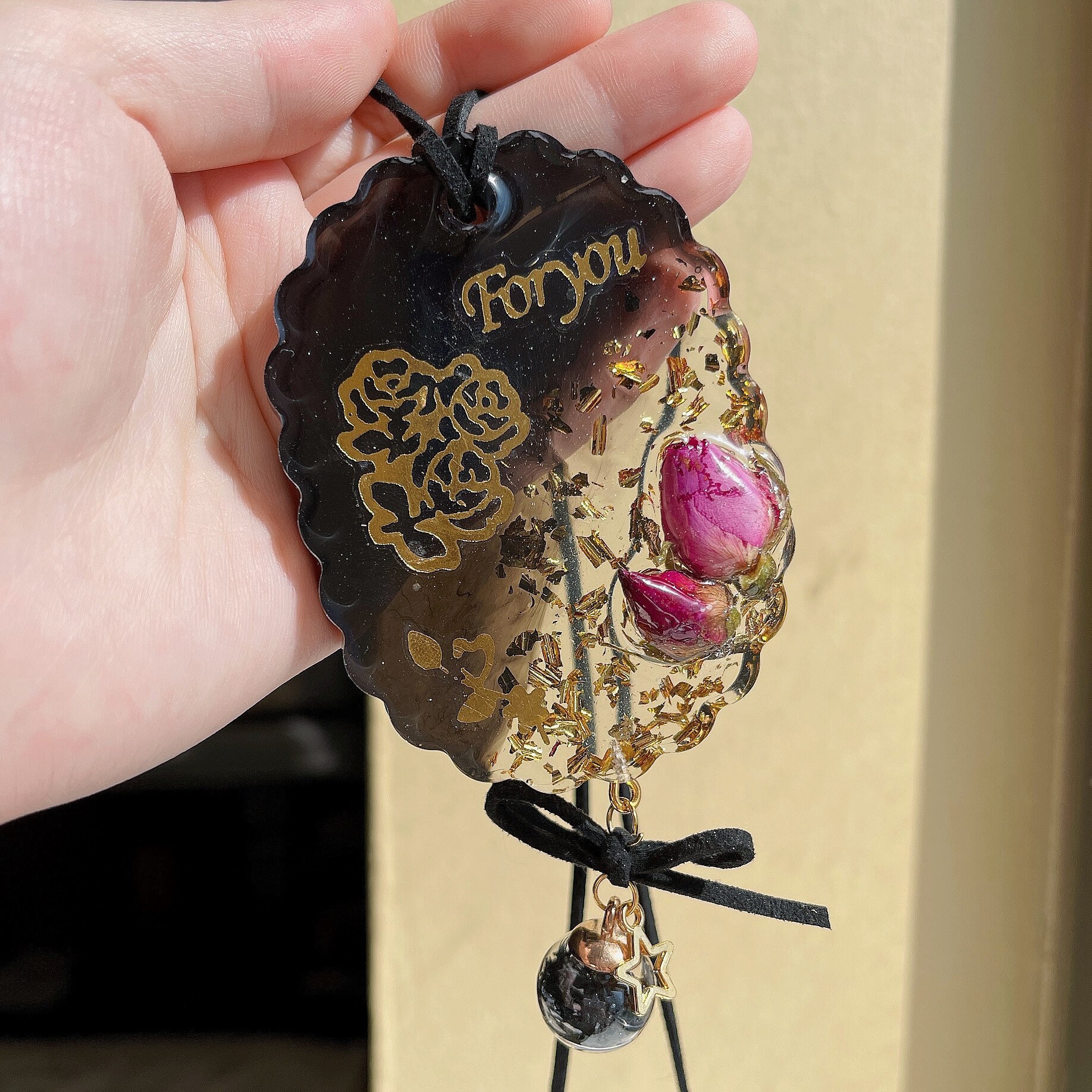 Resin Car Pendants keychainFloral Summer Beautiful Etsy