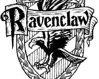 photo Harry Potter Coloring Pages Ravenclaw etsy