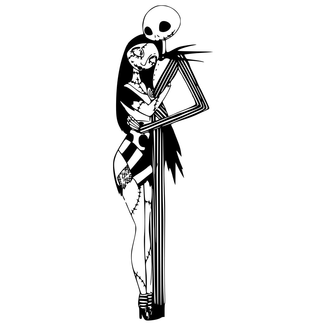 Jack And Sally Svg Free Printable