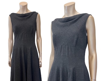 Vintage 1950s Wool Gray Dress by Jonathan Logan