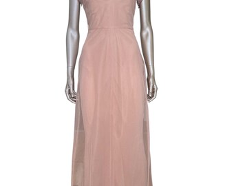 Vintage Richard Tyler Couture Dress with Glass Beads XS