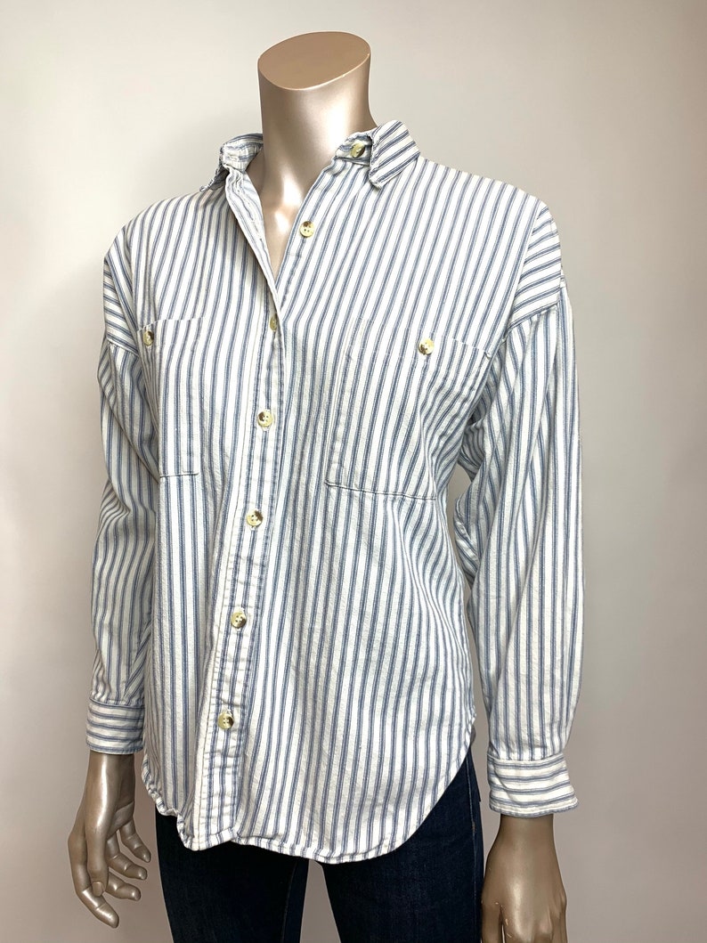 Vintage 1980s Banana Republic Button Down Shirt Mill Valley Label