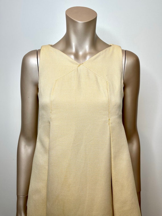 Vintage 1960s Geoffrey Beene Pleated Mini Dress - image 4