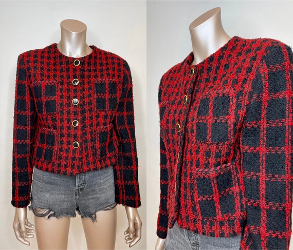 Vintage 1980s Ann Taylor Studio Cropped Blazer - image 1