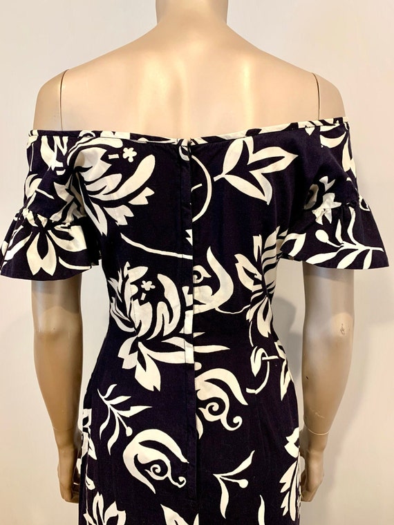 Vintage 1960s Alfred Shaheen Va Voom Hawaiian Dre… - image 8