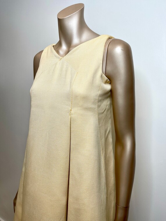 Vintage 1960s Geoffrey Beene Pleated Mini Dress - image 5