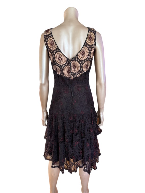 Vintage 1940s/50s Lace Overlay Dress - image 5