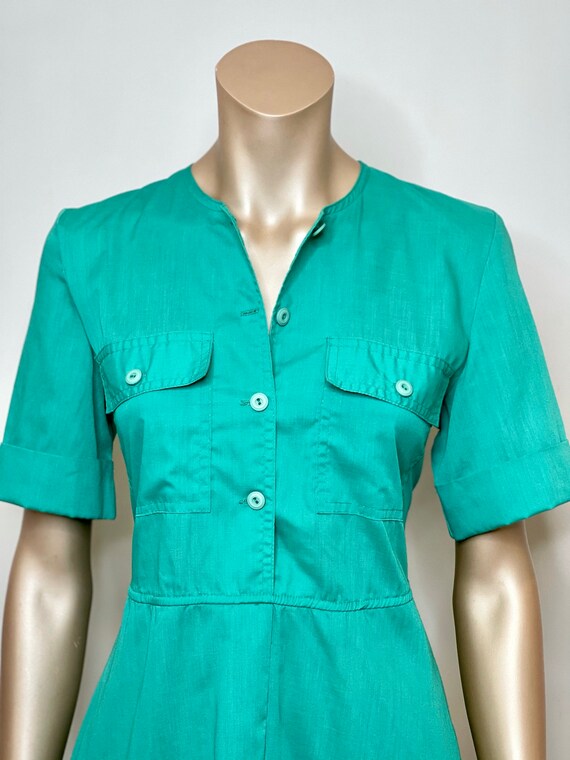 Vintage 1970s American Shirt Dress - image 4