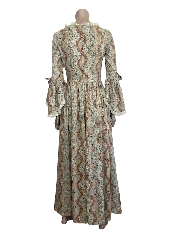 Vintage 1970s Gorgeous Prairie Cottagecore Dress - image 5