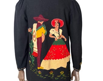 Vintage 1940s Mexican Tourist Jacket