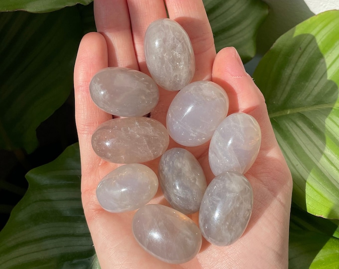 You Choose Blue Rose Quartz Towers Gray Blue Quartz Etsy