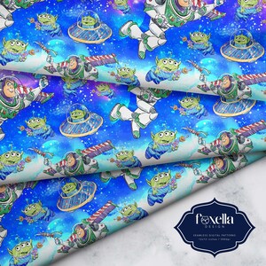 Digital papers seamless patterns toy story