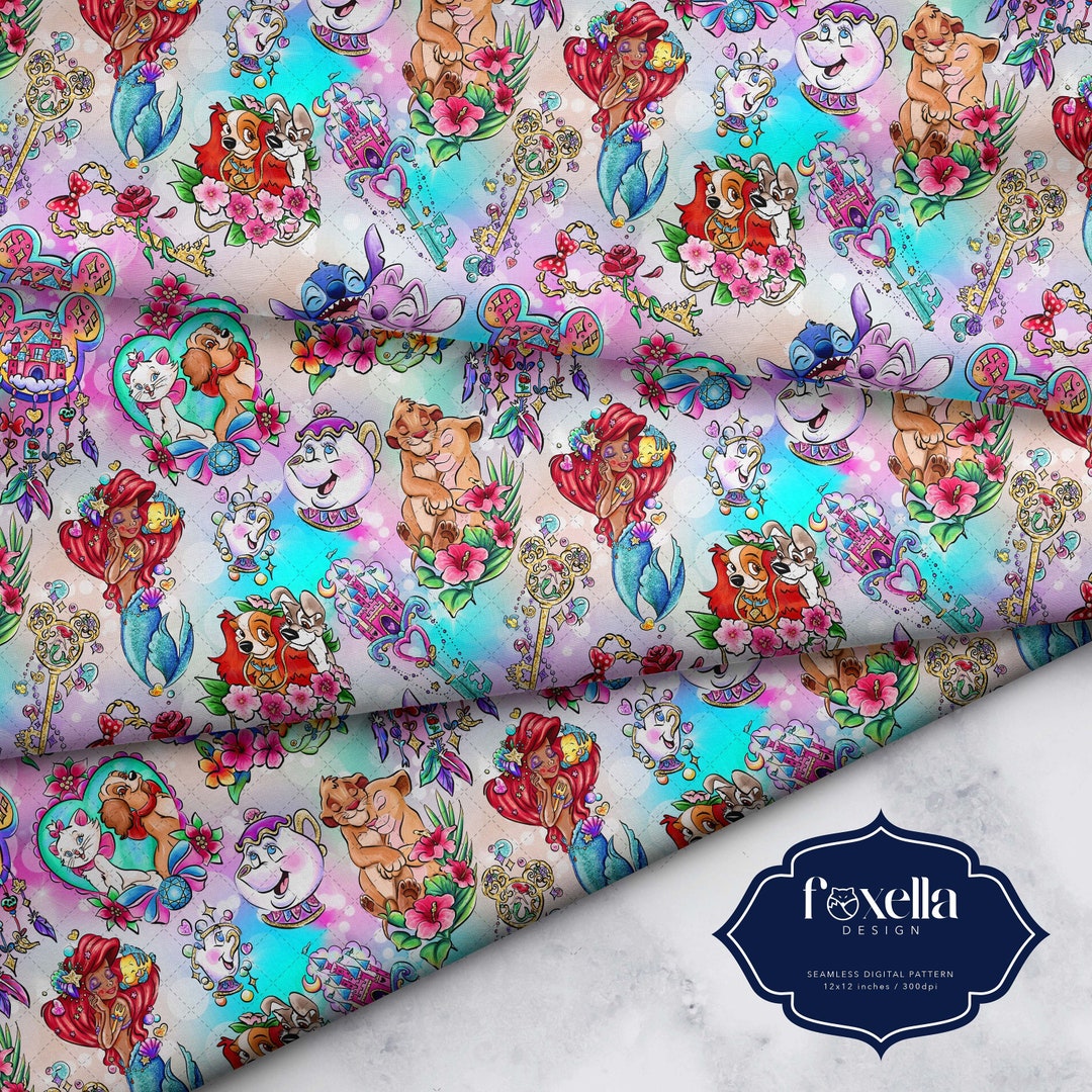 Digital Papers Seamless Patterns - Etsy