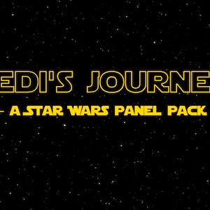 Jedi&#39;s Journey - Star Wars Streaming Info Panels for Twitch