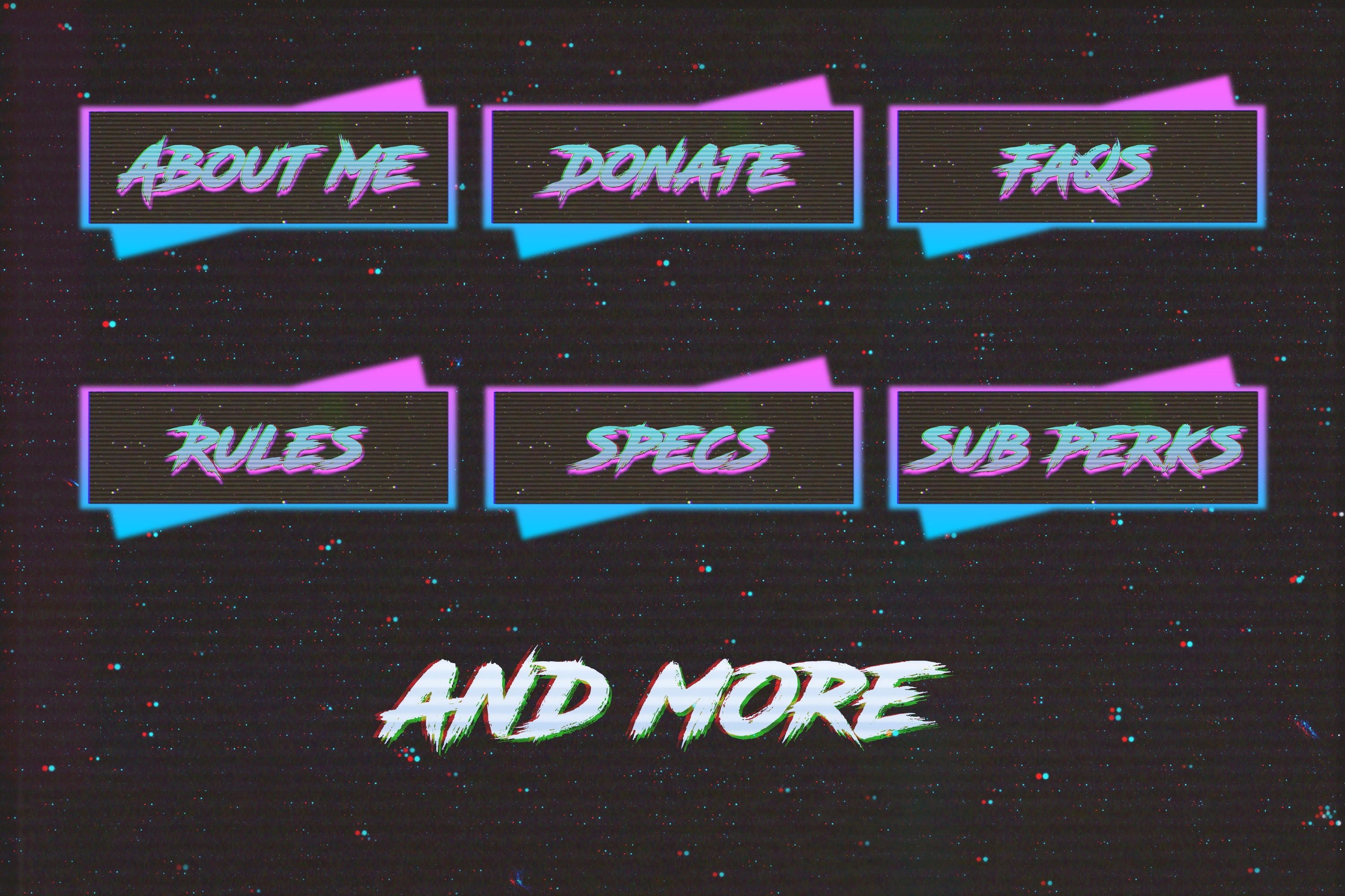 Vice Video - Twitch Streaming Pack - Etsy