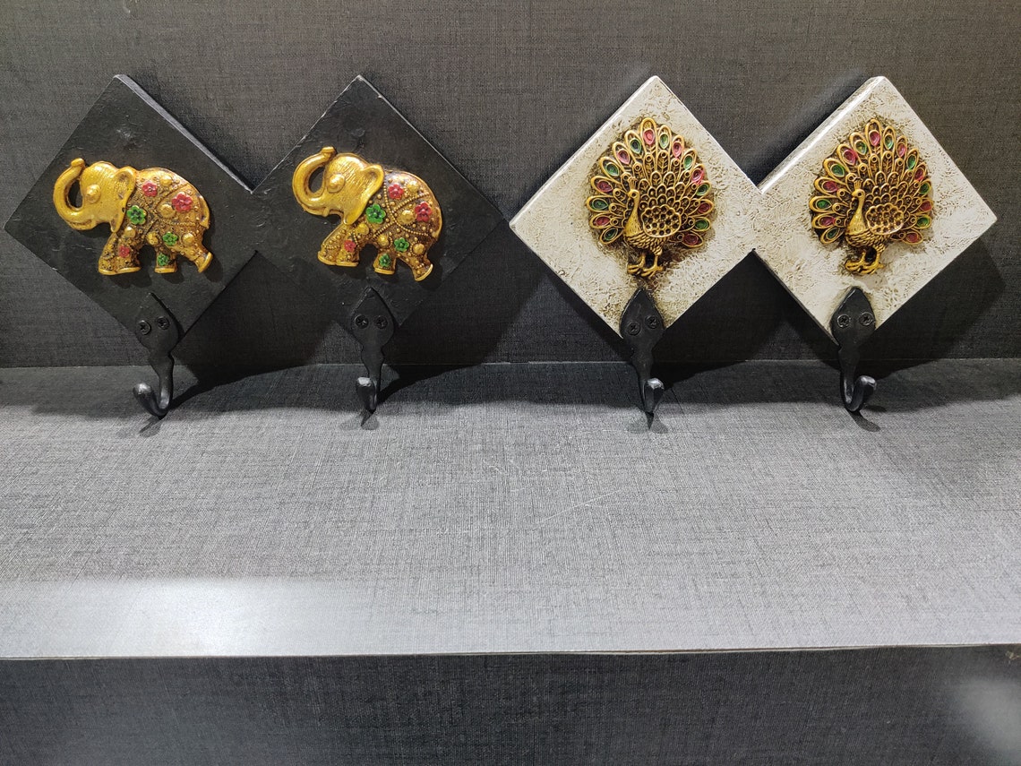 Handmade antique vintage wall hanging hanger / decor your wall Etsy