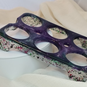 Simple Purple & Clear Egg Holder