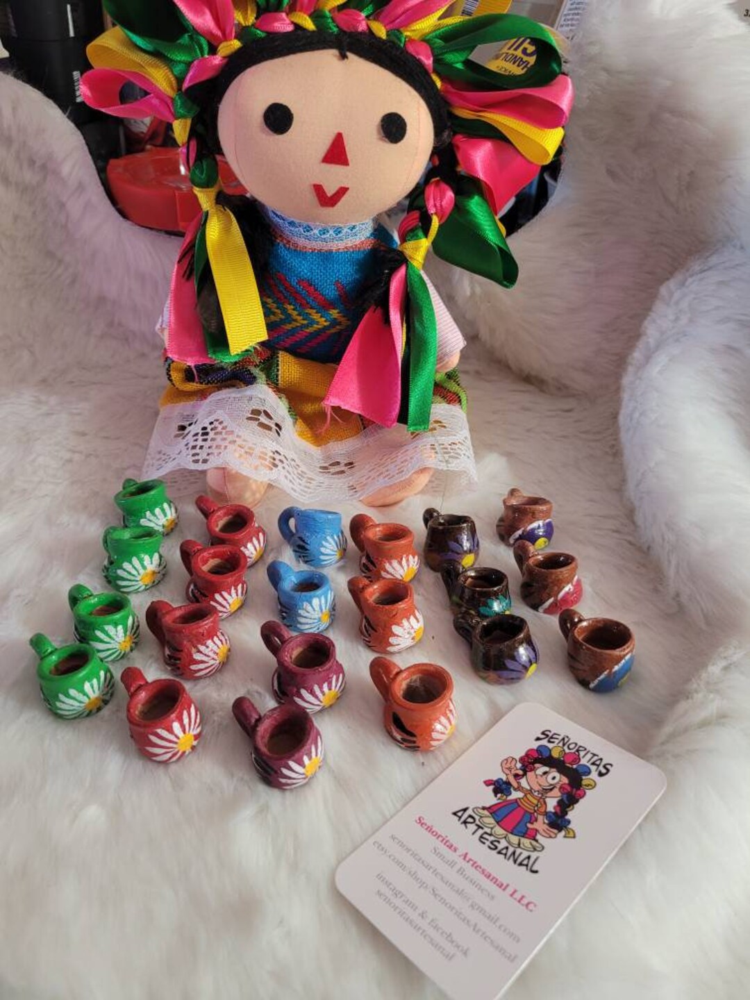 Mini Ceramic Jarritos 1 Inch Etsy