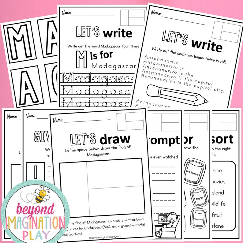 Madagascar Country Study | Instant Digital Download | Printable ...