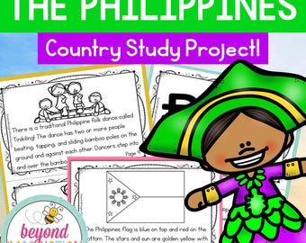The Philippines Country Study Worksheets | Printable Geography Fun Activities for Kids | Homeschool Social Studies | Instant Download
