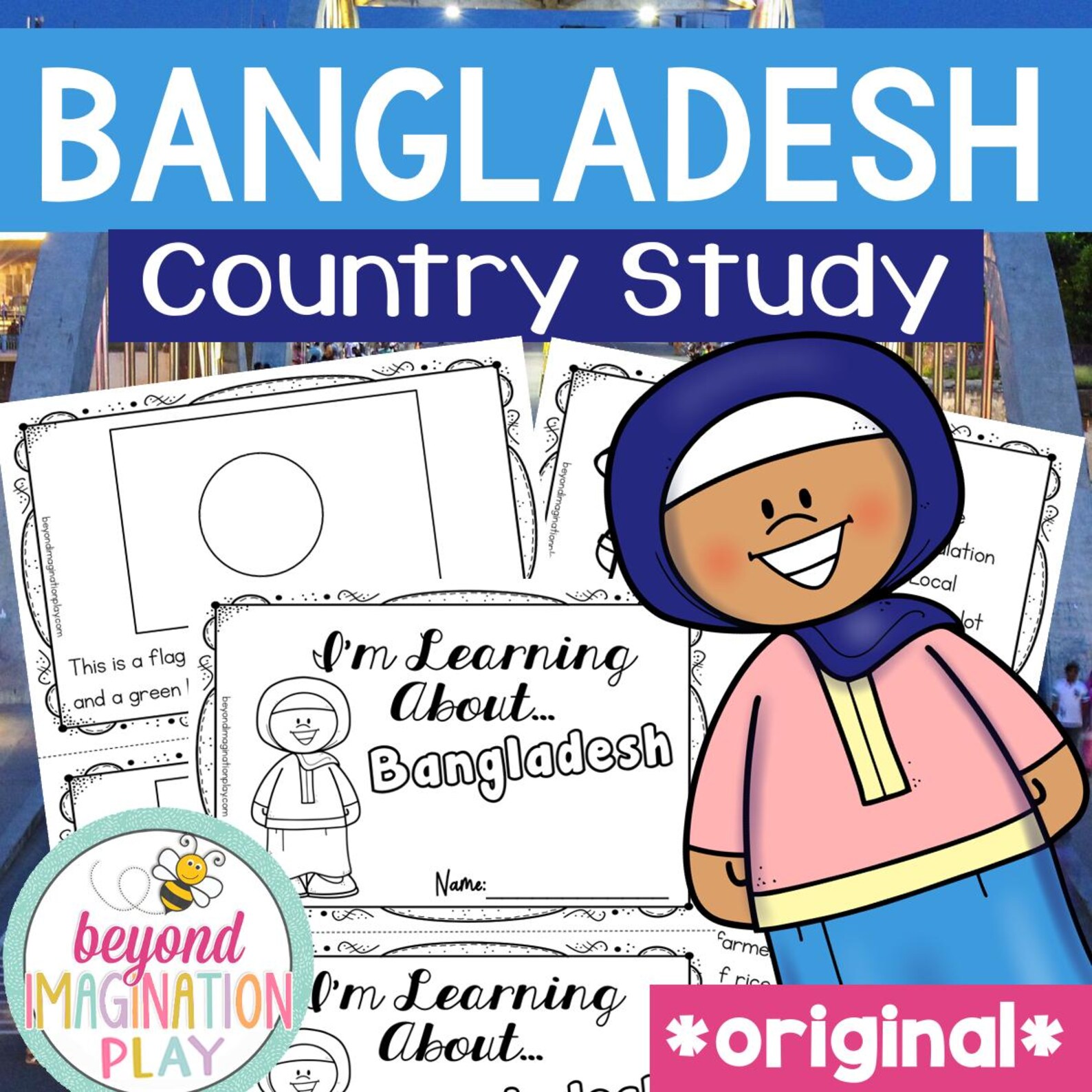 ORIGINAL Bangladesh Country Study | Instant Digital Download ...