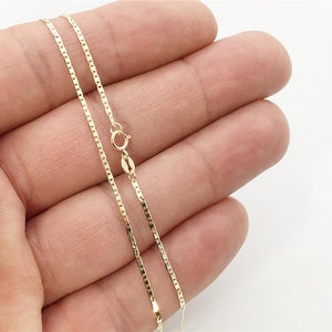 10&quot; Mariner Anchor Anklet Chain 10K Solid Yellow Gold  1.2mm - Dainty Anklet, Minimalist, Flat Chain Anklet, Genuine 10K Gold