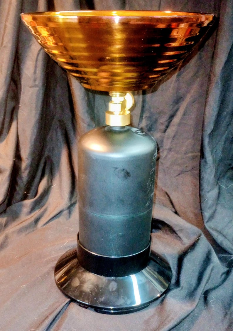 Fire bubbler Multicolored stainless steel / propane bubbles image 8