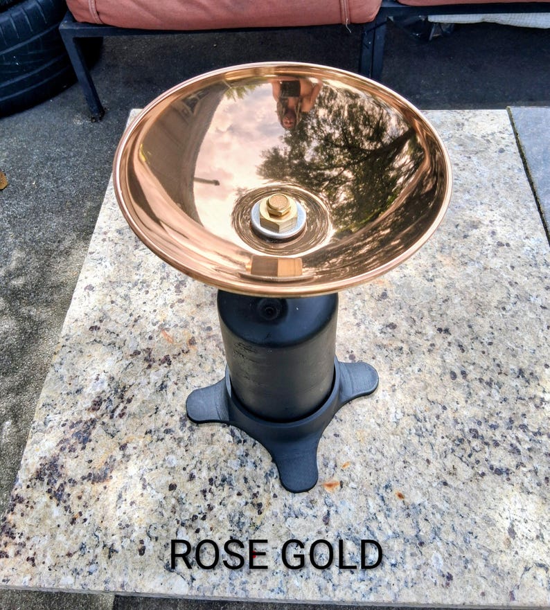 Fire bubbler Multicolored stainless steel / propane bubbles image 11