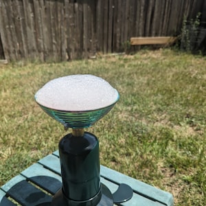 Fire bubbler Multicolored stainless steel / propane bubbles image 5