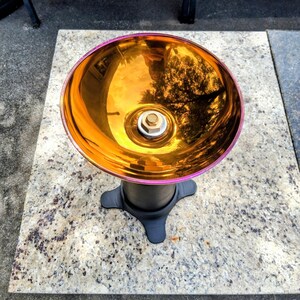 Fire bubbler Multicolored stainless steel / propane bubbles image 10
