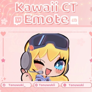 csgo Emote CS:GO CS cs2 Emote Kawaii ct twitch discord