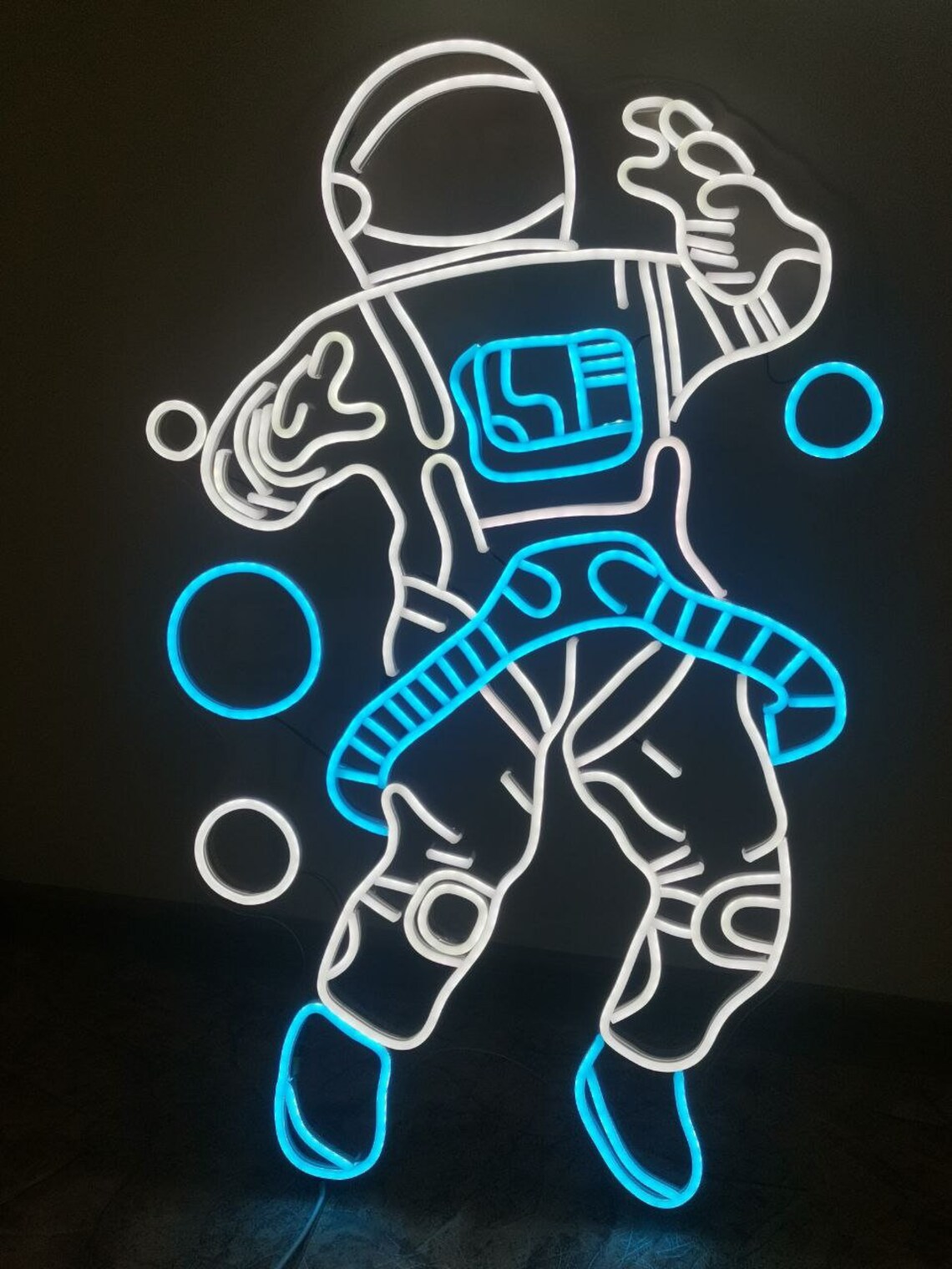 Astronaut Neon Sign LED neon Custom Neon Light Sign Space | Etsy
