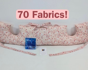 Adjustable Mastectomy Pillow Pocket & Gel Pk Long Hug Cushion Breast Cancer Cardiac Surgery