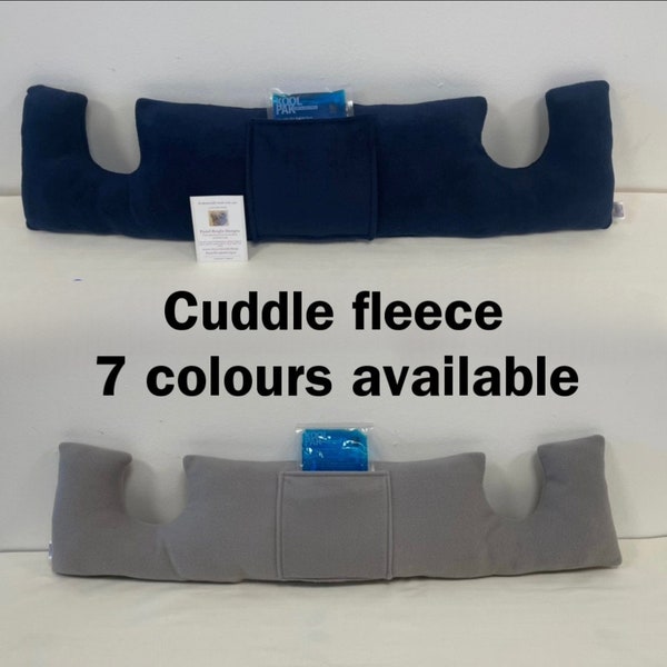 7 Colours!  Cuddle Fleece Long Post Surgery Recovery Pillow Mastectomy Pillow Pocket & Gel Pk Hug Cushion Double Mastectomy Top/Chest/Breast