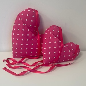 Cerise Pink Mastectomy/Lumpectomy Pillow Heart Pillow. Surgery Recovery Pillow Post Op Double Mastectomy Top Surgery Heart Cushion Cancer
