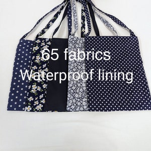 Waterproof Lined Drain Bag Mastectomy Drainbag Post Surgery Recovery Bag Breast Surgery DrainTubes Crossbody Design Navy Nephrostomy Bag image 1