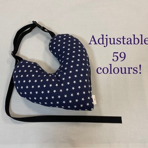 Adjustable Mastectomy/Lumpectomy Handmade Heart Pillow Surgery Recovery Comfort Cushion Breast/Chest Surgery Soft Post Op Pillow 59 Colours!