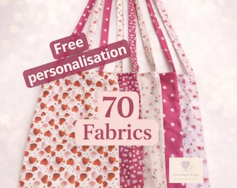 Personalized Lined Drain Bag: Post-Op, Mastectomy, Nephrostomy Drain Tube Holder - 70 Fabrics