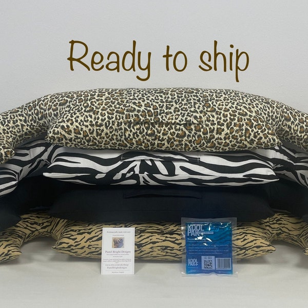 Mastektomie Kissen Lange Umarmung Kissen Top-Chirurgie Doppel Tier-Druck Brustkrebs Kissen Leopard / Zebra Hysterektomie Kaiserschnitt Brust-Chirurgie